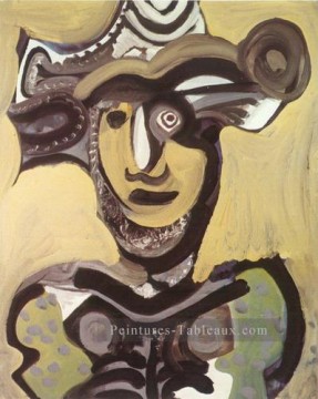 Buste mousquetaire 1972 cubisme Pablo Picasso Peinture à l'huile